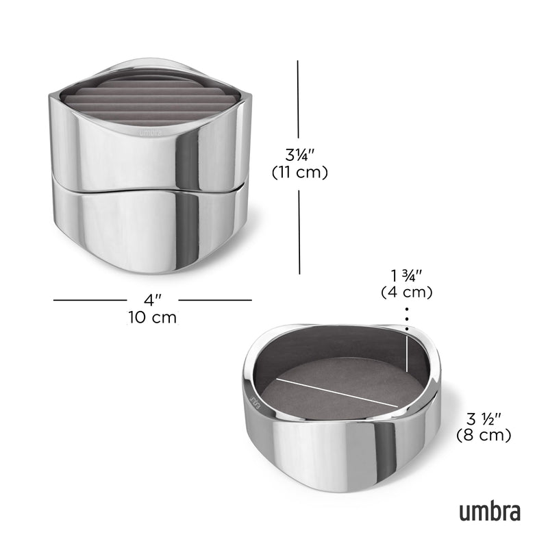 UMBRA - Wavy Jewelry Organizer _ Chrome