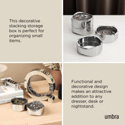 UMBRA - Wavy Jewelry Organizer _ Chrome