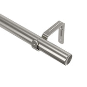 UMBRA - Zen Curtain Rod _ Nickel-Steel / 32-64" (81-162 cm) / 1" (2.5 cm)