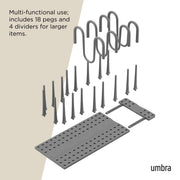 UMBRA - Peggy Cookware Organizer _ Charcoal