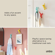 UMBRA - Buddy Wall Hooks, Set of 3 _ Assorted-1
