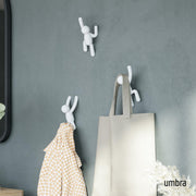 UMBRA - Buddy Wall Hooks, Set of 3 _ White