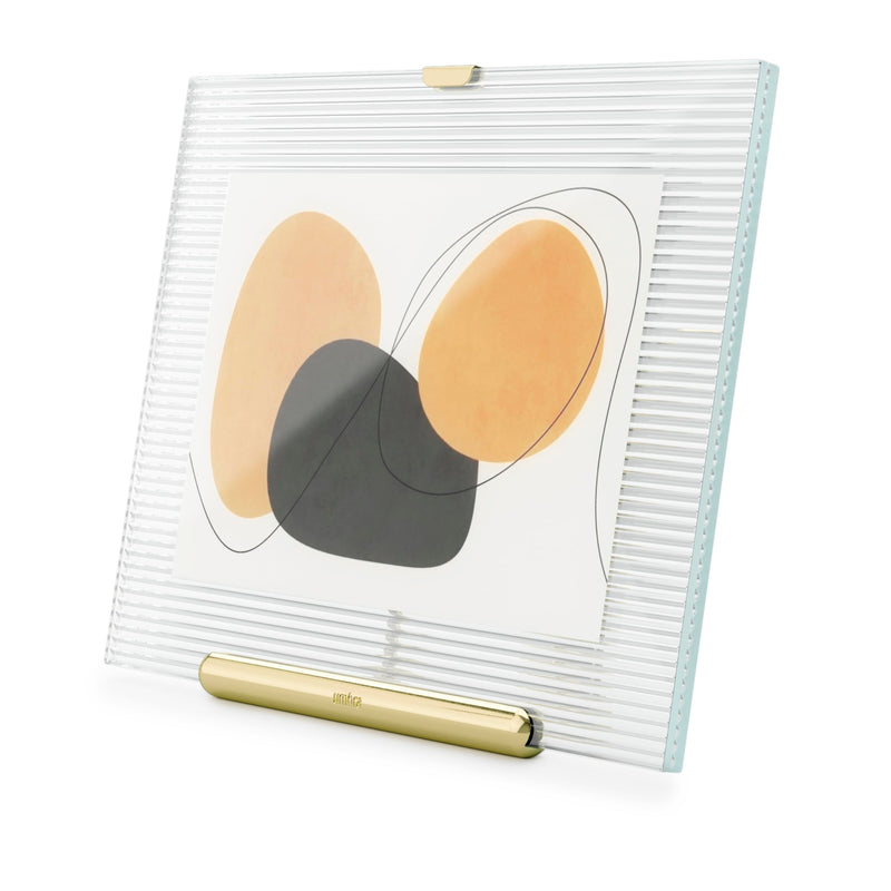 UMBRA - Flute Picture Frame _ Brass / 5x7" (13-18 cm)