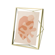 UMBRA - Prisma Picture Frame _ Matte-Brass / 8x10" (20x25 cm)