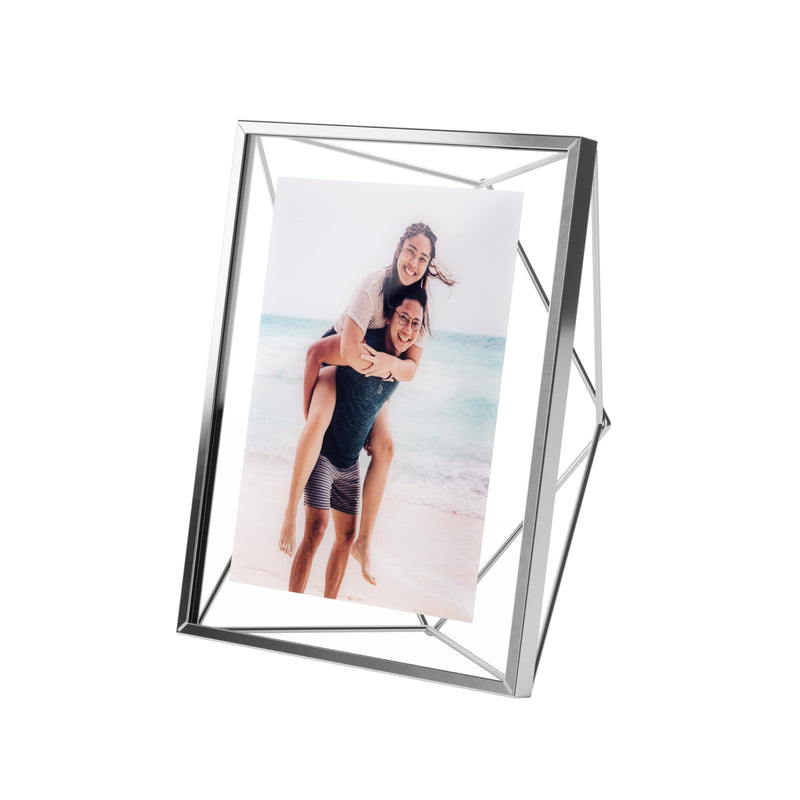 UMBRA - Prisma Picture Frame _ Chrome / 5x7" (13x18 cm)