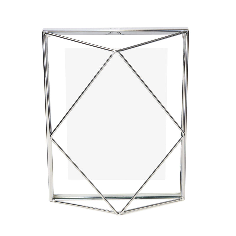 UMBRA - Prisma Picture Frame _ Chrome / 5x7" (13x18 cm)