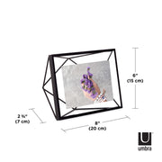 UMBRA - Prisma Picture Frame _ Black / 4x6" (10x15 cm)