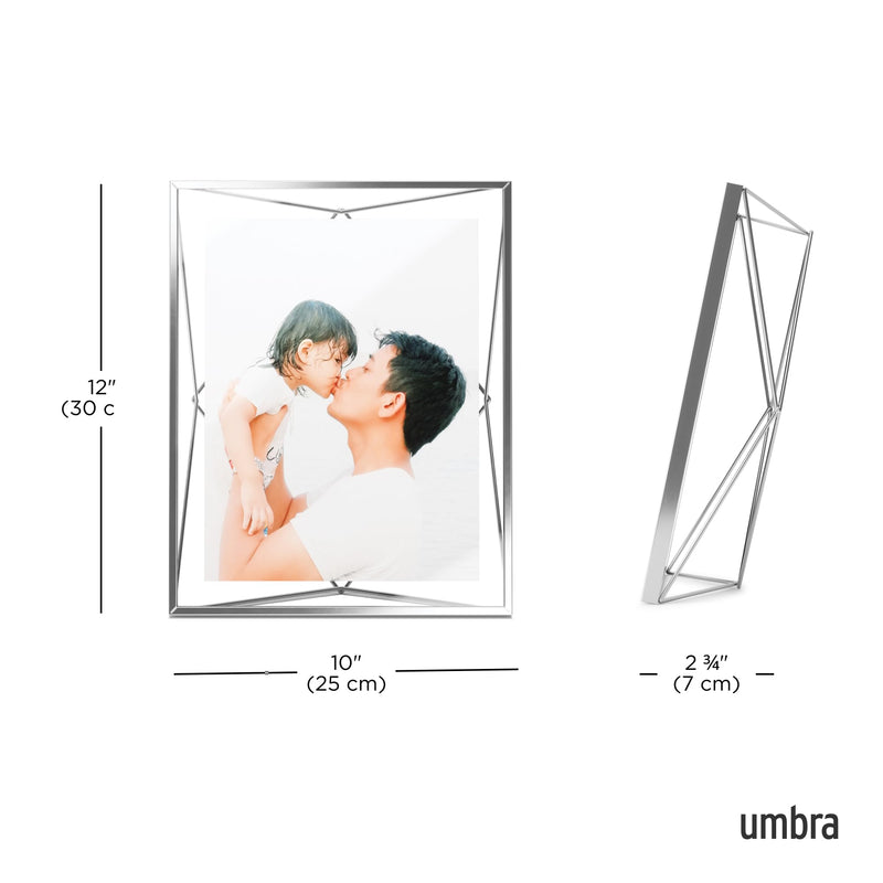 UMBRA - Prisma Picture Frame _ Chrome / 8x10" (20x25 cm)