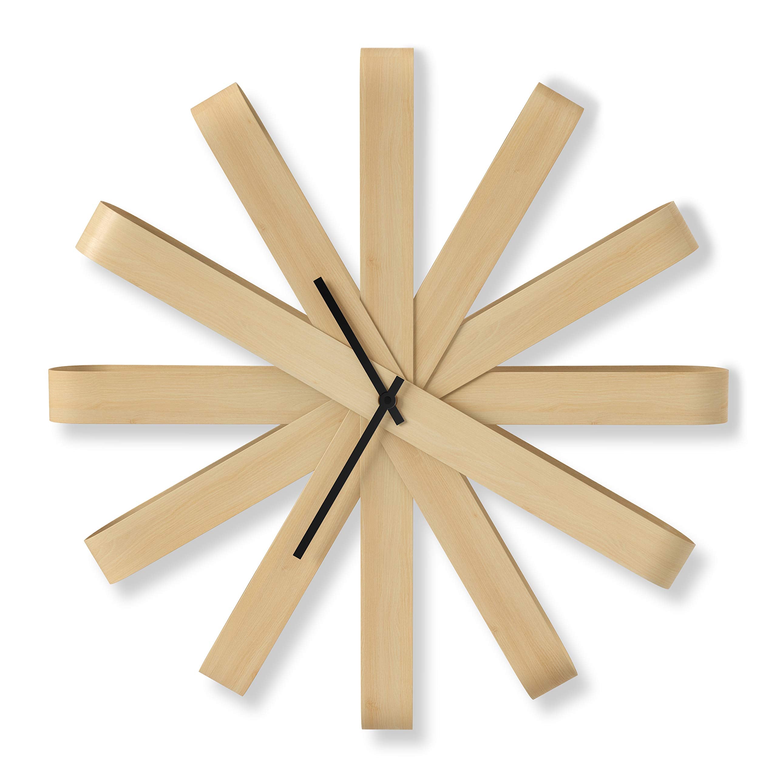 Umbra Ribbonwood Wall Clock