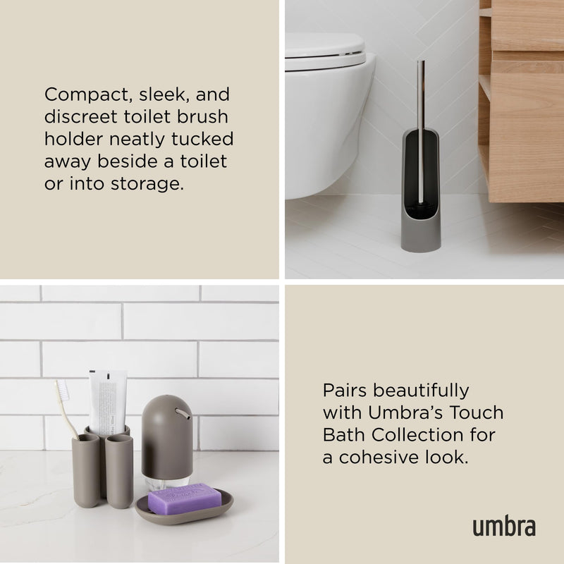 UMBRA - Touch Toilet Brush _ Grey