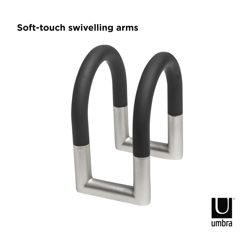 UMBRA - Swivel Napkin Holder _ Black-Nickel