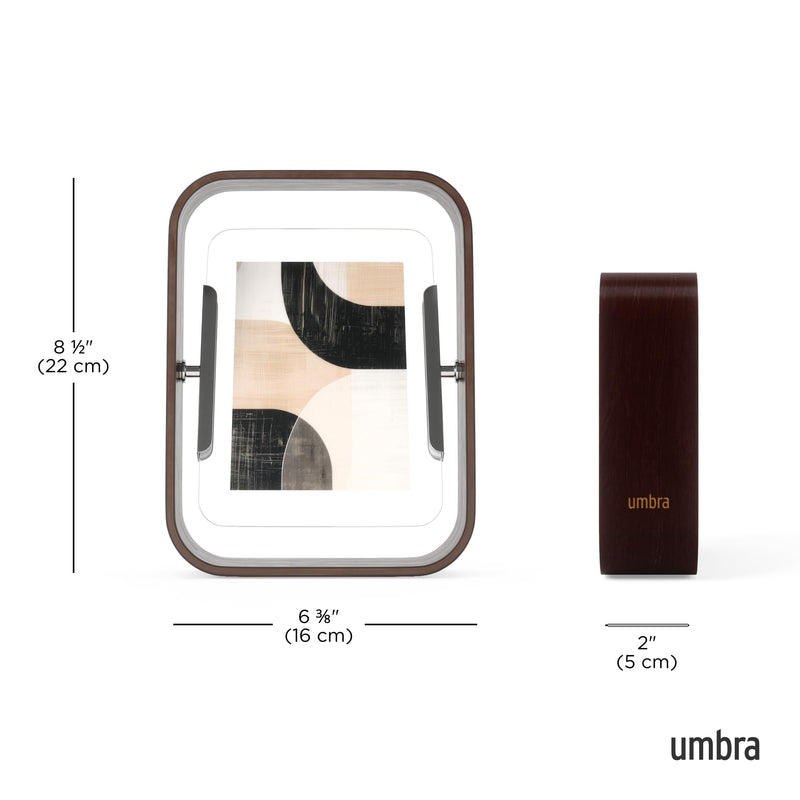 UMBRA - Bellwood Picture Frame _ Aged-Walnut / 4x6
