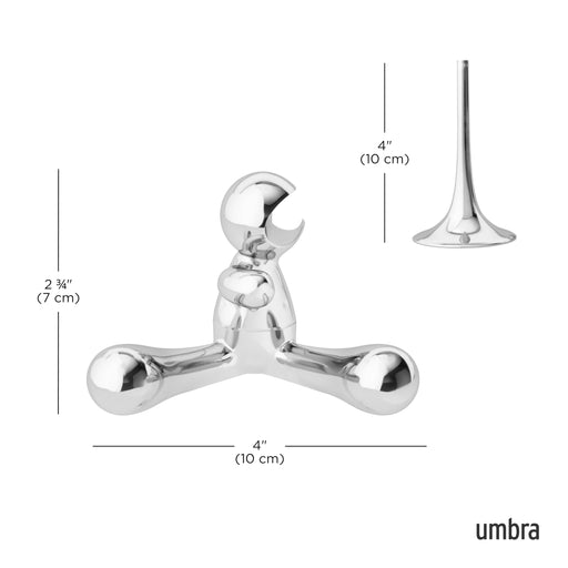UMBRA - Rodeo Buddy Bottle Opener _ Chrome