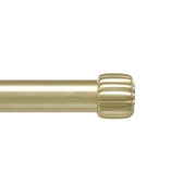 UMBRA - Cleo Curtain Rod _ Gold / 36-66" (91-168 cm) / 1" (2.5 cm)