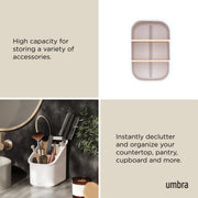 UMBRA - Bellwood Utensil Holder _ White-Natural