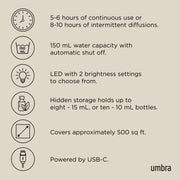 UMBRA - Casita Diffuser _ Sand