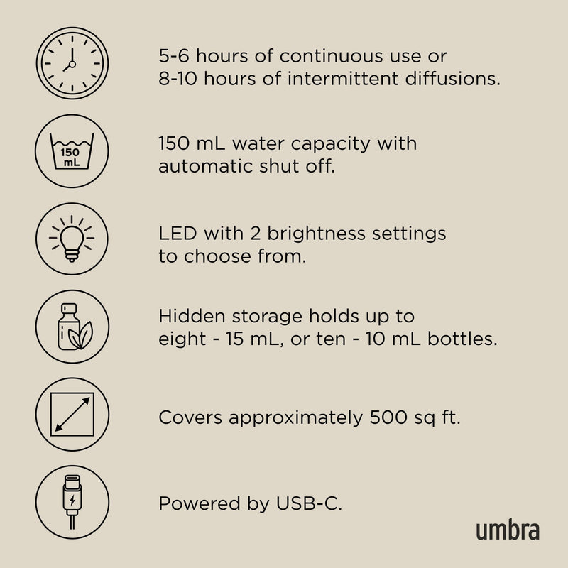 UMBRA - Casita Diffuser _ Sand