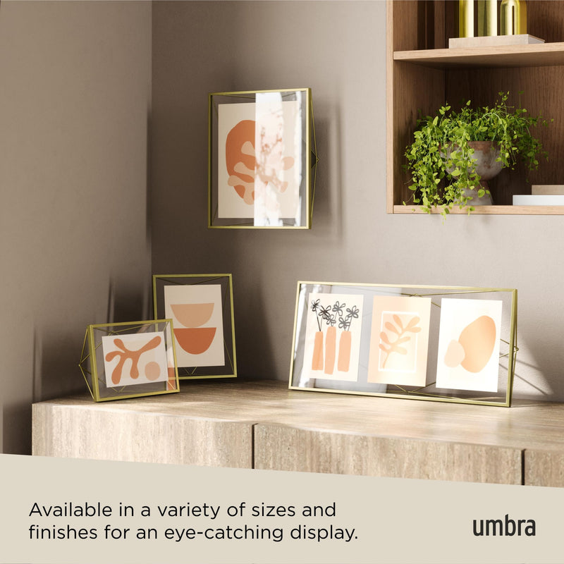 UMBRA - Prisma Picture Frame _ Matte-Brass / Small-Gallery