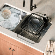 UMBRA - Sinkin Multi Use Dish Rack _ Black