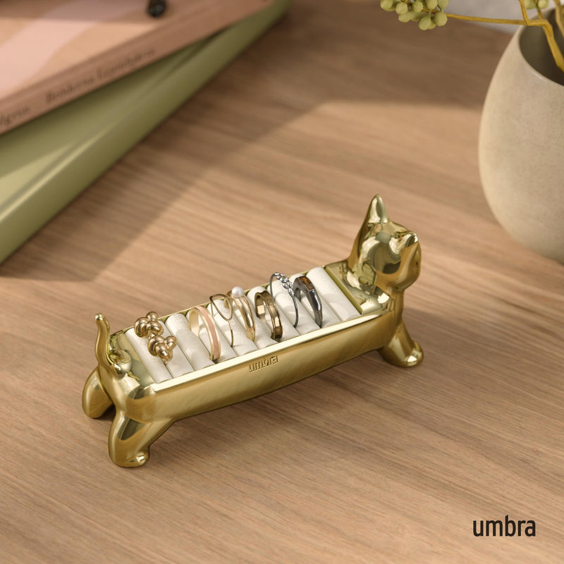 UMBRA - Ali Cat Ring Holder _ Brass