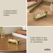 UMBRA - Ali Cat Ring Holder _ Brass