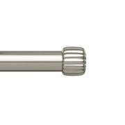 UMBRA - Cleo Curtain Rod _ Nickel-Steel / 36-66" (91-168 cm) / 1" (2.5 cm)