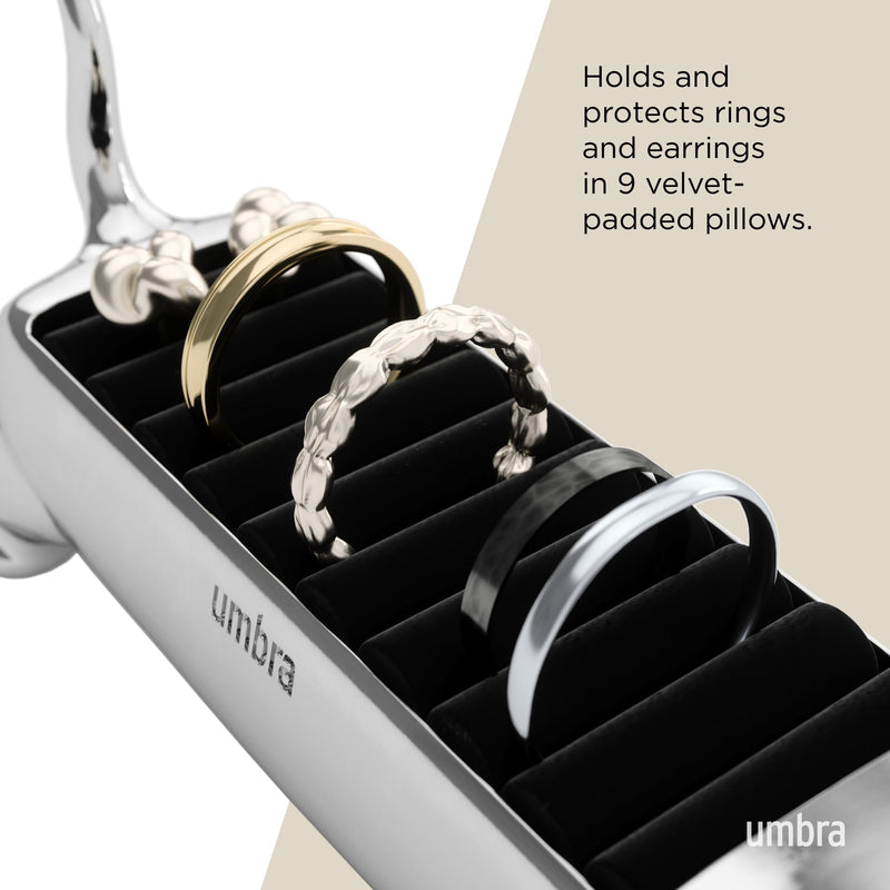 UMBRA - Ali Cat Ring Holder _ Chrome