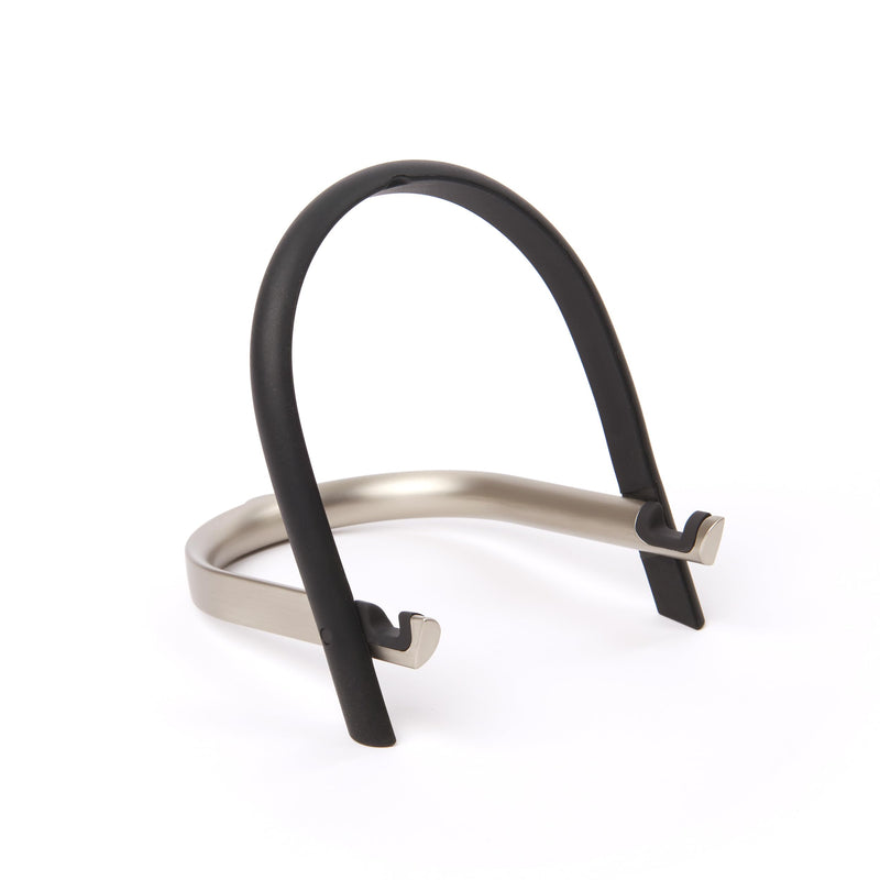 UMBRA - Udock Tablet Holder _ Black-Nickel