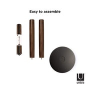 UMBRA - Flapper Coat Rack _ Black-Walnut