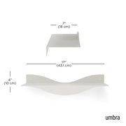 UMBRA - Surf Shelf, Set of 2 _ Sand / Set of 2