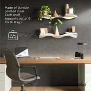 UMBRA - Surf Shelf, Set of 2 _ Sand / Set of 2