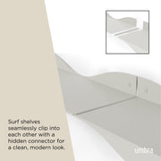 UMBRA - Surf Shelf, Set of 2 _ Sand / Set of 2