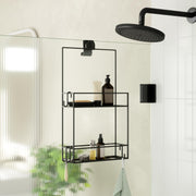 UMBRA - Cubiko Shower Caddy _ Black