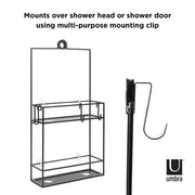 UMBRA - Cubiko Shower Caddy _ Black