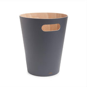 UMBRA - Woodrow Trash Can _ Charcoal