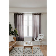 UMBRA - Ella Curtain Rod _ 72-144" (183-366 cm) / Nickel-Steel / 1" (2.5 cm)