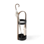 UMBRA - Bellwood Umbrella Stand _ Black-Walnut