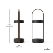 UMBRA - Bellwood Umbrella Stand _ Black-Walnut