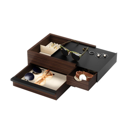 UMBRA - Stowit Storage Box _ Black-Walnut