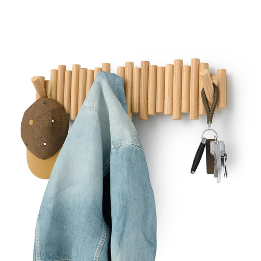 UMBRA - Picket 8 Wall Hook _ Natural