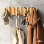 UMBRA - Picket 8 Wall Hook _ Natural
