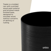 UMBRA - Metalla Trash Can _ Black