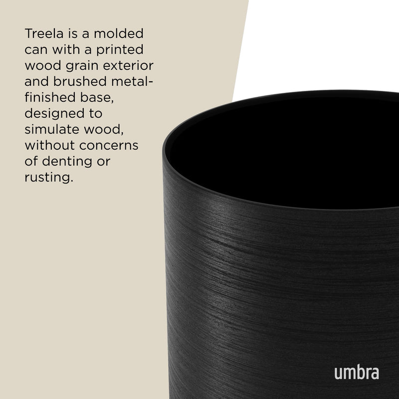 UMBRA - Metalla Trash Can _ Black