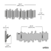 UMBRA - Sticks 5 Wall Hook _ Grey