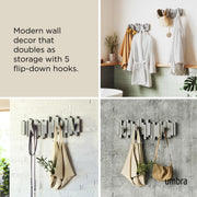 UMBRA - Sticks 5 Wall Hook _ Grey