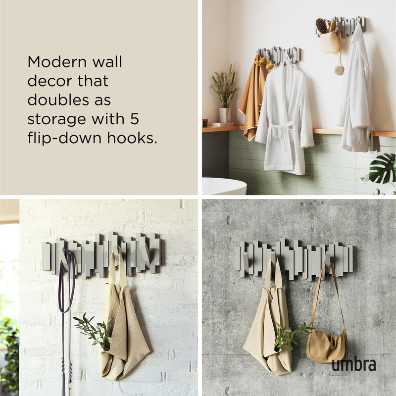 UMBRA - Sticks 5 Wall Hook _ Grey