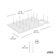 UMBRA - Peggy Drawer Organizers, Set of 2 _ White / 2-Pack