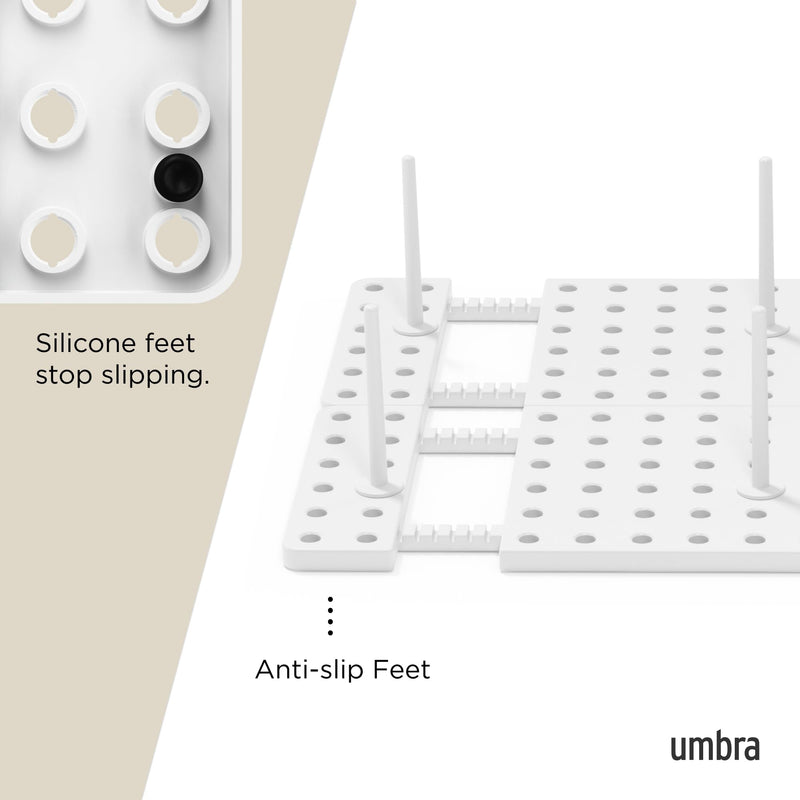 UMBRA - Peggy Drawer Organizers, Set of 2 _ White / 2-Pack