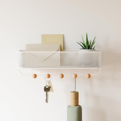 UMBRA - Estique Organizer _ White-Natural