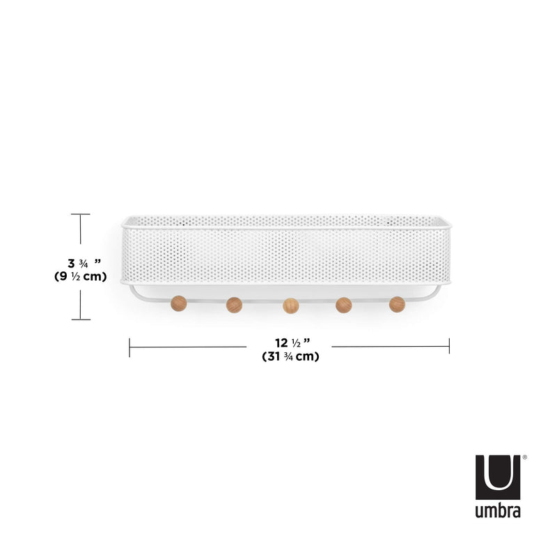 UMBRA - Estique Organizer _ White-Natural